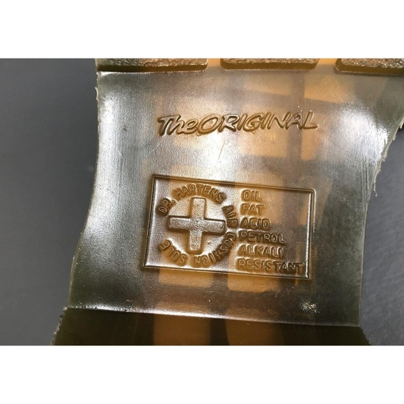 Dr. Martens Black Leather 1460 Pascal Combat Boot Shoes Doc - Women's Size 6 - Picture 7 of 8